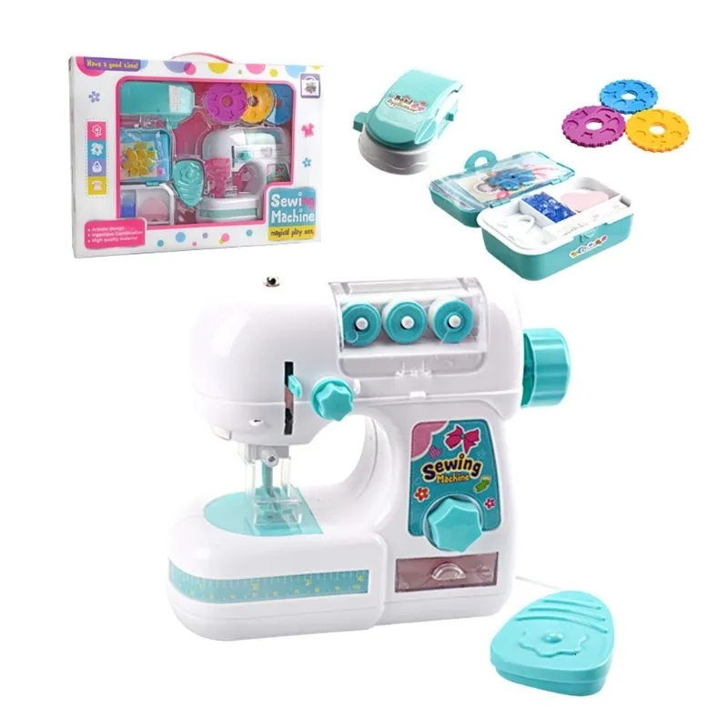 Other Toys Childrens Play House Set Toys Girls Electric Sewing Machine For  Children Toy Sewing Kit For Kids Household Blue 230311 From Nan08, $18.38